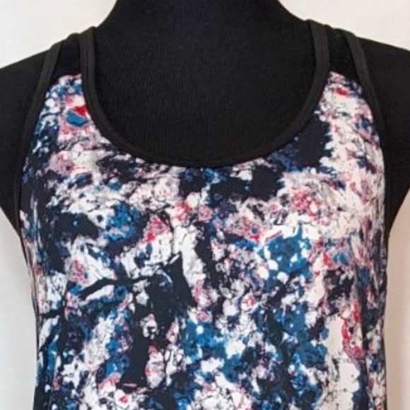 EUC! Joe Fresh Workout Racerback Tank w/ Mesh - Picture 2 of 7